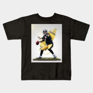 Big Ben Pittsburgh Sports Art Kids T-Shirt